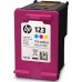 HP 123 Tri-color Original Ink Cartridge (F6V16AE)