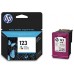 HP 123 Tri-color Original Ink Cartridge (F6V16AE)