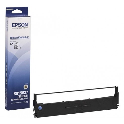 350 Ribbon Epson LX 350 Black Fabric Ribbon Cartridge