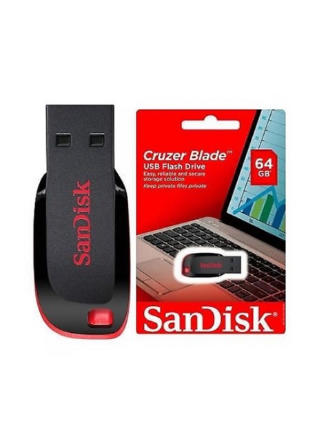 SanDisk Cruzer Blade 64GB USB Flash Disk