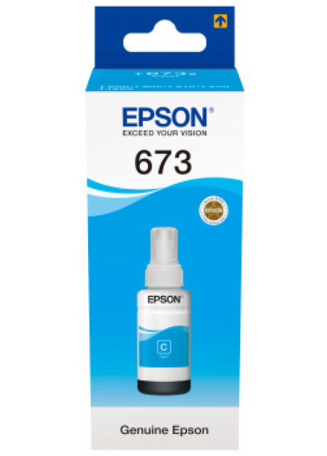 Epson T6732 Cyan Ink Bottle 70ml