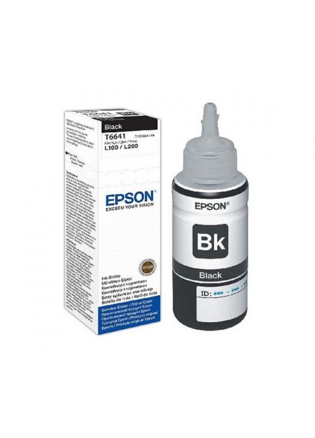 Epson T6641 Black Ink Bottle 70ML