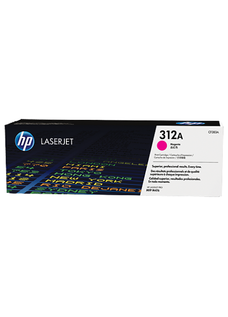 HP 312A Magenta Original LaserJet Toner Cartridge (CF383A)