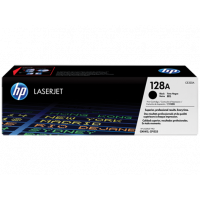 HP 128A Black Original LaserJet Toner Cartridge (CE320A)