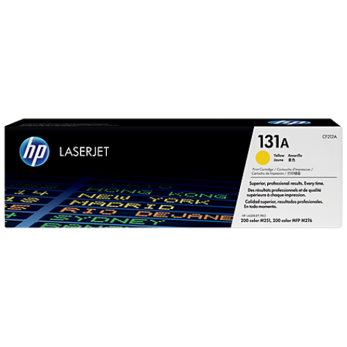 HP 131A Yellow Original LaserJet Toner Cartridge (CF212A)