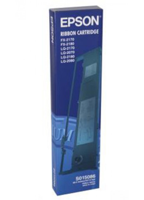 Epson FX-2170/2180 LQ-2070/2170/2180/2080/2190 Black Fabric Ribbon Cartridge