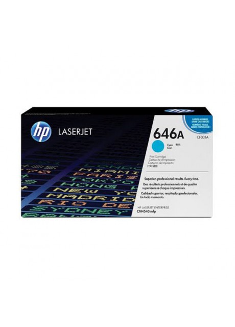 HP 646A Cyan Original LaserJet Toner Cartridge