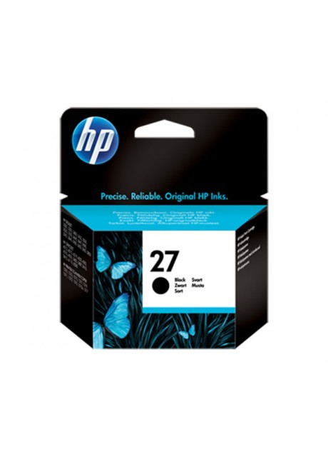 HP 27 Black Original Ink Cartridge (C8727AE) 