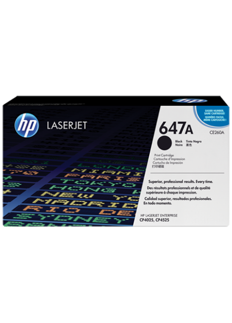 HP 647A Black Original LaserJet Toner Cartridge