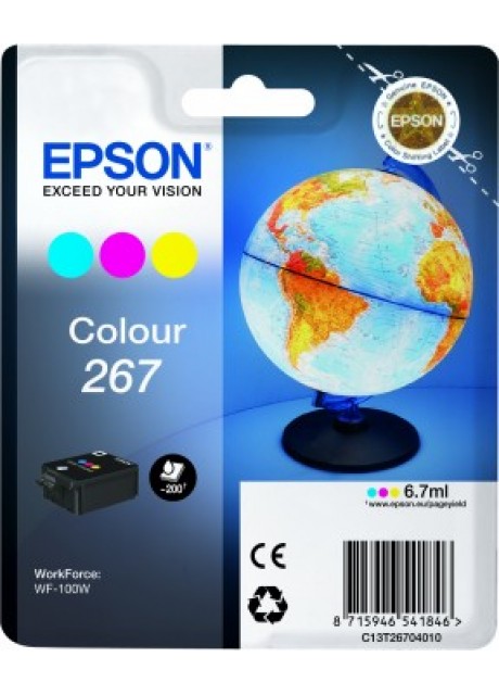 Epson 267 Colour ink cartridge for WF-100W