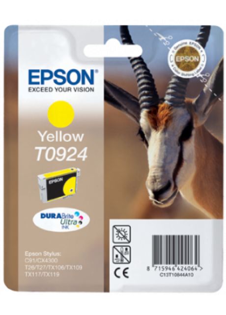 Epson T0924 Yellow Ink Cartridge