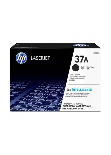 HP 37A Black Original LaserJet Toner Cartridge (CF237A) 