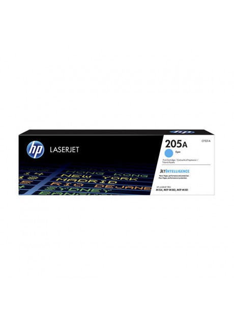 HP 205A Cyan Original LaserJet Toner Cartridge (CF531A)