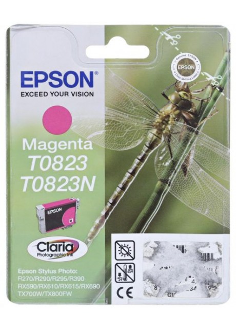 Epson T0823 Magenta Ink Cartridge