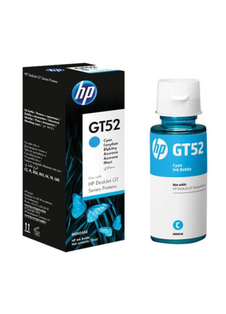 HP GT52 Cyan Original Ink Bottle